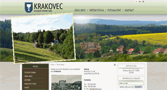 Desktop Screenshot of krakovec.cz