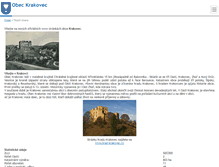 Tablet Screenshot of krakovec.cz